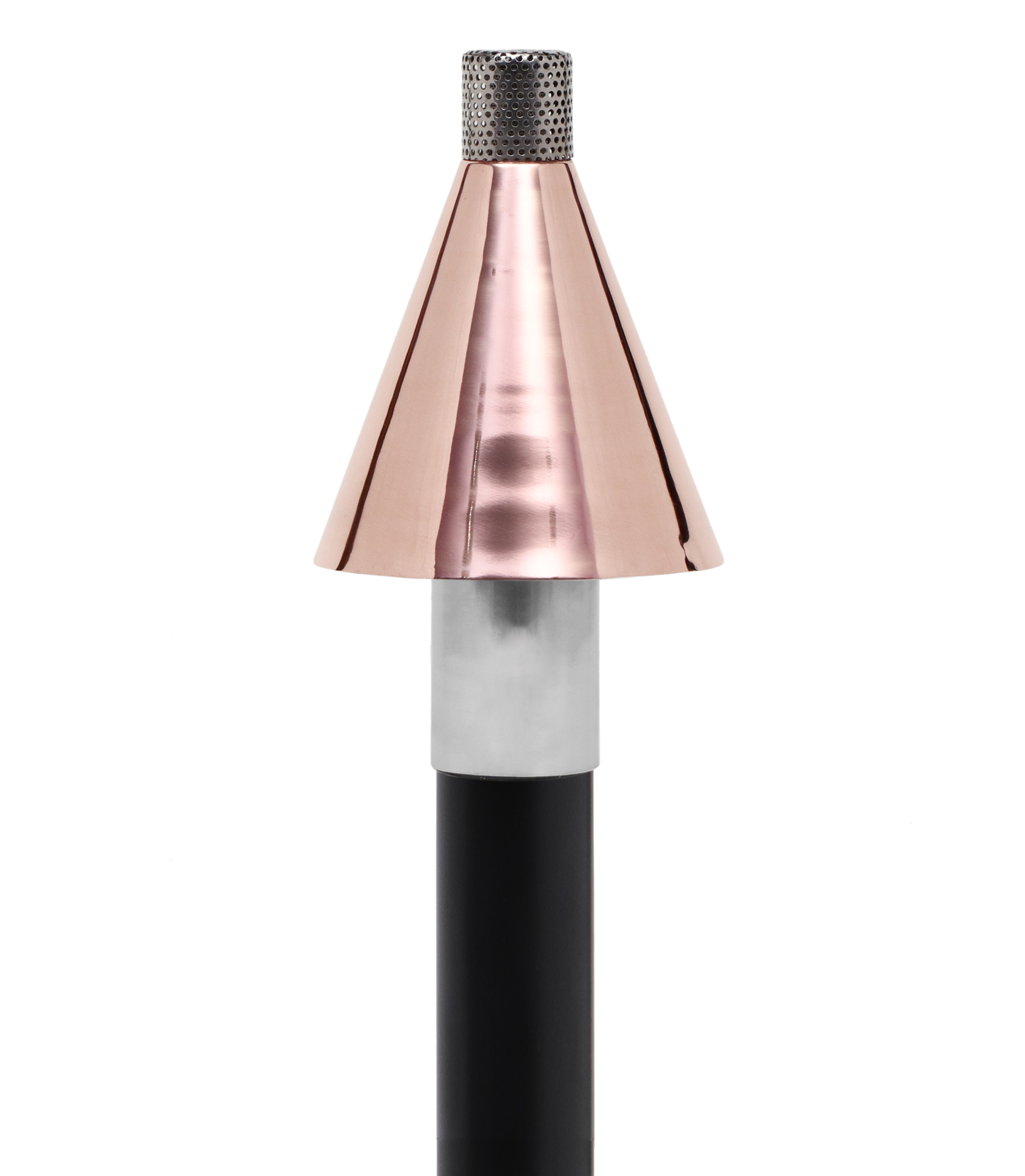 Big Kahuna Copper Cone Automated Permanent Gas Tiki Torch